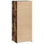 Aparador alto madera de ingeniería roble ahumado 50x41x124 cm de , Aparadores - Ref: Foro24-846401, Precio: 79,69 €, Descuent...