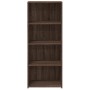 Tall brown oak veneer sideboard 50x41x124 cm by , Sideboards - Ref: Foro24-846403, Price: 81,93 €, Discount: %