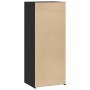 Aparador alto madera de ingeniería negro 50x41x124 cm de , Aparadores - Ref: Foro24-846398, Precio: 81,93 €, Descuento: %