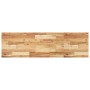 Estante de lavabo de pared acero y madera maciza de acacia de , Tocadores de baño - Ref: Foro24-3302733, Precio: 122,83 €, De...