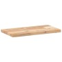 Floating shelves 4 units untreated acacia wood 40x20x2 cm by , Shelves and shelves - Ref: Foro24-3279338, Price: 47,13 €, Dis...