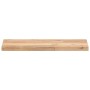 Floating shelves 4 units untreated acacia wood 40x20x2 cm by , Shelves and shelves - Ref: Foro24-3279338, Price: 47,13 €, Dis...