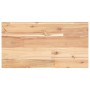 Floating shelves 4 units untreated acacia wood 40x20x2 cm by , Shelves and shelves - Ref: Foro24-3279338, Price: 47,13 €, Dis...