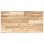 Encimera tocador de baño madera acacia sin tratar 100x40x2 cm de , Tocadores de baño - Ref: Foro24-3279657, Precio: 49,36 €, ...