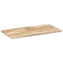 Encimera tocador de baño madera acacia sin tratar 100x40x2 cm de , Tocadores de baño - Ref: Foro24-3279657, Precio: 49,36 €, ...