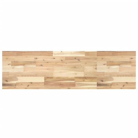 Encimera tocador de baño madera acacia sin tratar 120x40x4 cm de , Tocadores de baño - Ref: Foro24-3279674, Precio: 90,83 €, ...