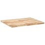 Solid untreated acacia wood desktop board 100x80x4 cm by , Desk accessories and products - Ref: Foro24-3279746, Price: 160,28...