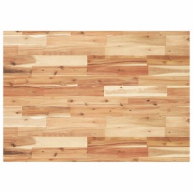 Solid untreated acacia wood desktop board 120x70x4 cm by , Desk accessories and products - Ref: Foro24-3279773, Price: 154,99...