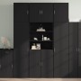 Aparador alto madera de ingeniería negro 80x42,5x249 cm de , Aparadores - Ref: Foro24-3281358, Precio: 261,40 €, Descuento: %