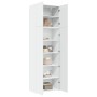 Hoher Schrank aus weißem Ingenieurholz 80x42,5x249 cm von , Sideboards - Ref: Foro24-3281364, Preis: 282,72 €, Rabatt: %