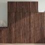 Tall engineered wood brown oak sideboard 80x42.5x249 cm by , Sideboards - Ref: Foro24-3281370, Price: 261,48 €, Discount: %