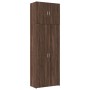 Aparador alto madera de ingeniería marrón roble 80x42,5x249 cm de , Aparadores - Ref: Foro24-3281370, Precio: 262,45 €, Descu...