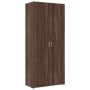 Aparador alto madera de ingeniería marrón roble 80x42,5x249 cm de , Aparadores - Ref: Foro24-3281370, Precio: 262,45 €, Descu...