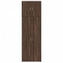 Aparador alto madera de ingeniería marrón roble 80x42,5x249 cm de , Aparadores - Ref: Foro24-3281370, Precio: 262,45 €, Descu...