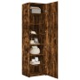 Aparador de madera de ingeniería roble ahumado 50x42,5x185 cm de , Aparadores - Ref: Foro24-3281417, Precio: 154,95 €, Descue...