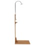 Solid teak wood garden shower 75x75x210 cm by vidaXL, Pool and spa accessories - Ref: Foro24-312276, Price: 222,98 €, Discoun...