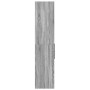 Aparador de madera de ingeniería gris Sonoma 50x42,5x185 cm de , Aparadores - Ref: Foro24-3281460, Precio: 140,61 €, Descuent...