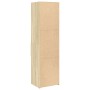 Aparador de madera de ingeniería roble Sonoma 50x42,5x185 cm de , Aparadores - Ref: Foro24-3281457, Precio: 136,52 €, Descuen...