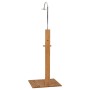 Solid teak wood garden shower 75x75x210 cm by vidaXL, Pool and spa accessories - Ref: Foro24-312276, Price: 222,98 €, Discoun...