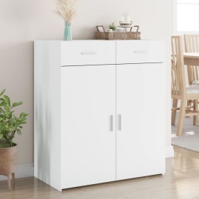 Engineered wood white sideboard 80x42.5x93 cm by , Sideboards - Ref: Foro24-3281469, Price: 144,27 €, Discount: %