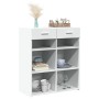 Engineered wood white sideboard 80x42.5x93 cm by , Sideboards - Ref: Foro24-3281476, Price: 125,36 €, Discount: %