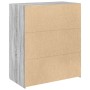 Aparador madera de ingeniería gris Sonoma 80x42,5x93 cm de , Aparadores - Ref: Foro24-3281474, Precio: 144,85 €, Descuento: %