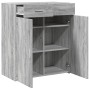 Aparador madera de ingeniería gris Sonoma 80x42,5x93 cm de , Aparadores - Ref: Foro24-3281474, Precio: 144,85 €, Descuento: %