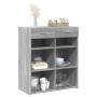 Aparador madera de ingeniería gris Sonoma 80x42,5x93 cm de , Aparadores - Ref: Foro24-3281481, Precio: 125,17 €, Descuento: %