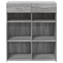 Aparador madera de ingeniería gris Sonoma 80x42,5x93 cm de , Aparadores - Ref: Foro24-3281481, Precio: 125,17 €, Descuento: %