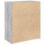 Aparador madera de ingeniería gris Sonoma 80x42,5x93 cm de , Aparadores - Ref: Foro24-3281481, Precio: 125,17 €, Descuento: %