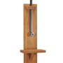 Solid teak wood garden shower 75x75x210 cm by vidaXL, Pool and spa accessories - Ref: Foro24-312276, Price: 222,98 €, Discoun...