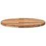 Solid acacia wood round table top Ø80x4 cm by , Table tops - Ref: Foro24-4008704, Price: 132,29 €, Discount: %