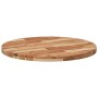 Tablero de mesa redondo madera maciza de acacia Ø80x4 cm de , Tableros para mesas - Ref: Foro24-4008704, Precio: 132,29 €, De...