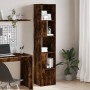 Engineered wood smoked oak bookshelf 40x36x189 cm by , Bookcases and shelves - Ref: Foro24-848245, Price: 86,31 €, Discount: %