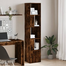 Engineered wood smoked oak bookshelf 40x36x189 cm by , Bookcases and shelves - Ref: Foro24-848245, Price: 85,99 €, Discount: %