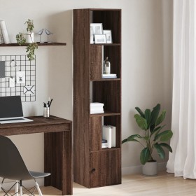 Ingenieurholzregal in Eichenbraun 40x36x189 cm von , Bücherregale und Regale - Ref: Foro24-848247, Preis: 88,99 €, Rabatt: %