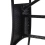 Garden table 140x80x74 cm black synthetic rattan by , Garden tables - Ref: Foro24-318713, Price: 159,14 €, Discount: %