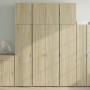 Aparador alto madera de ingeniería roble Sonoma 80x42,5x249 cm de , Aparadores - Ref: Foro24-3281366, Precio: 264,51 €, Descu...