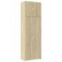 Aparador alto madera de ingeniería roble Sonoma 80x42,5x249 cm de , Aparadores - Ref: Foro24-3281366, Precio: 264,51 €, Descu...