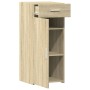 Aparador de madera de ingeniería roble Sonoma 40x42,5x93 cm de , Aparadores - Ref: Foro24-846280, Precio: 76,80 €, Descuento: %