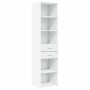 Weißer Schrank aus Holzwerkstoff 45x42,5x185 cm von , Sideboards - Ref: Foro24-3281448, Preis: 132,86 €, Rabatt: %