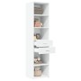 Weißer Schrank aus Holzwerkstoff 45x42,5x185 cm von , Sideboards - Ref: Foro24-3281448, Preis: 132,86 €, Rabatt: %