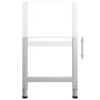 Workbench structure 2 pcs metal 55x(69-95.5)cm gray by vidaXL, Table legs - Ref: Foro24-147932, Price: 49,39 €, Discount: %