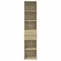 Aparador de madera de ingeniería roble Sonoma 40x42,5x185 cm de , Aparadores - Ref: Foro24-3281443, Precio: 128,99 €, Descuen...