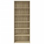 Aparador alto madera de ingeniería roble Sonoma 70x41x185 cm de , Aparadores - Ref: Foro24-3281689, Precio: 146,07 €, Descuen...