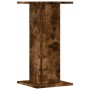 Soportes altavoces 2 uds madera roble ahumado 30x30x60 cm de , Soportes para altavoces - Ref: Foro24-852658, Precio: 55,77 €,...