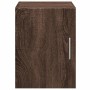 Engineered wood brown oak wall cabinet 30x42.5x40 cm by , Sideboards - Ref: Foro24-846095, Price: 41,10 €, Discount: %