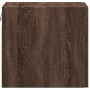 Engineered wood brown oak wall cabinet 30x42.5x40 cm by , Sideboards - Ref: Foro24-846095, Price: 41,10 €, Discount: %