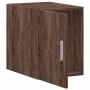 Engineered wood brown oak wall cabinet 30x42.5x40 cm by , Sideboards - Ref: Foro24-846095, Price: 42,60 €, Discount: %