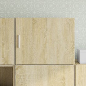 Sonoma oak engineered wood wall cabinet 50x42.5x40 cm by , Sideboards - Ref: Foro24-846112, Price: 46,99 €, Discount: %